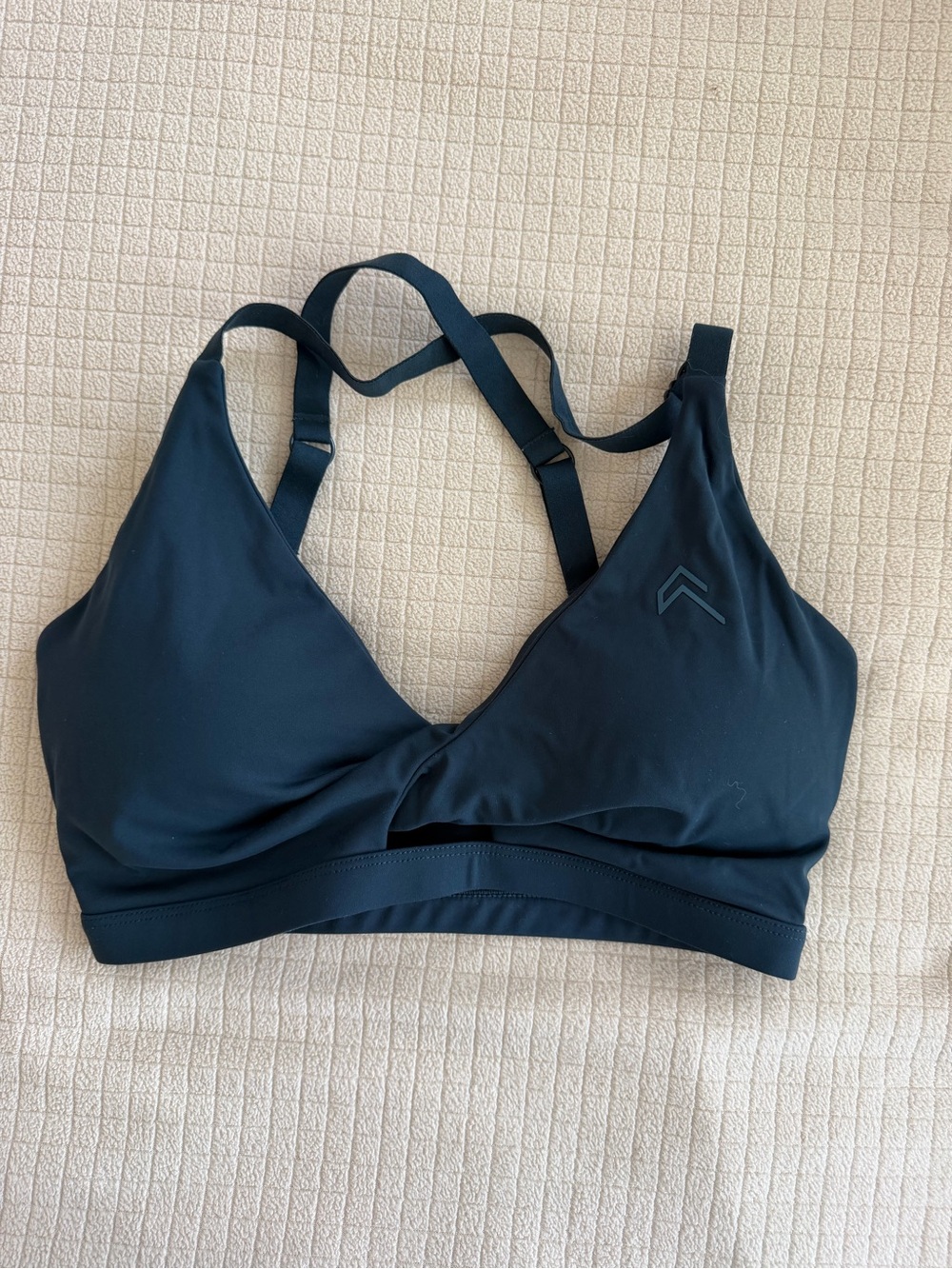 Oner active Women's dark blue Wireless Strappy Back Sports Bra